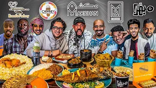 اكلنا في مطاعم المشاهير 🍦 كحلي كسر المطعم !!