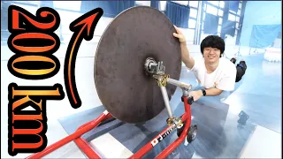 鬼ほど回転したディスクを解き放ったら凄まじい威力だった