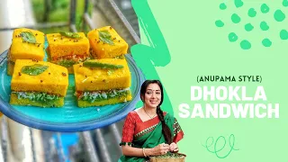 Anupama Style Dhokla Sandwich | Dhokla Sandwich Recipe | Dhokla Recipe | Paneer Dhokla Sandwich
