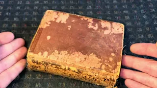 Exploring my Dads 138-year-old Bible.