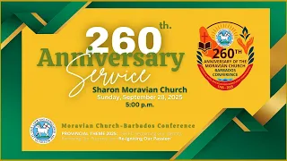 260th Anniversary Service - September 28, 2025