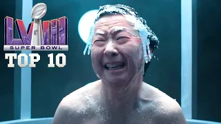 TOP 10 FUNNIEST Super Bowl Ads 2024 🏈 Best Ten Superbowl LVIII Commercials