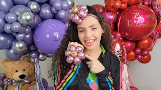 Como hacer una FLOR CON GLOBOS 🌸🌸🌸
