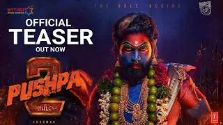 Pushpa 2 Trailer, Pushpa The Rule, Allu Arjun, Pushpa2 Teaser Hindi, #pushpa2