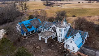 Abandoned $20M Mansion - Horizon Farm in Barrington Hills