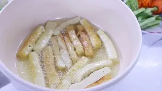 fried onion and garlic