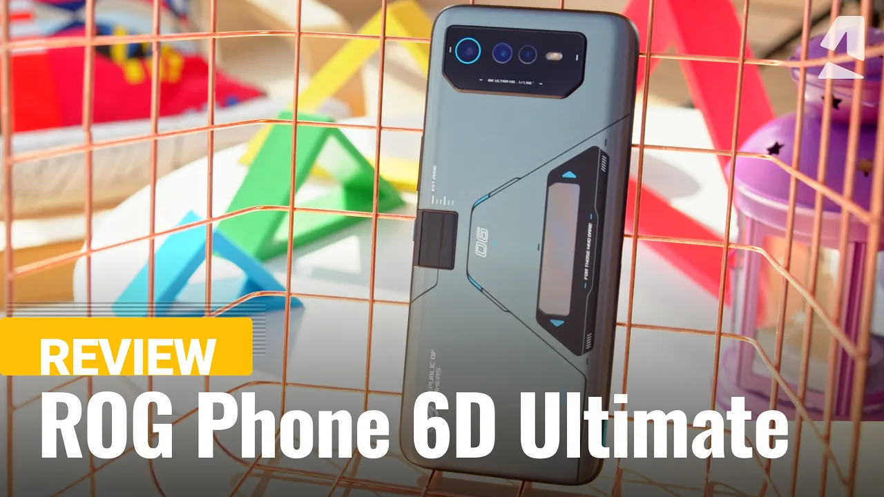 Vido-Test de Asus ROG Phone 6D par GSMArena