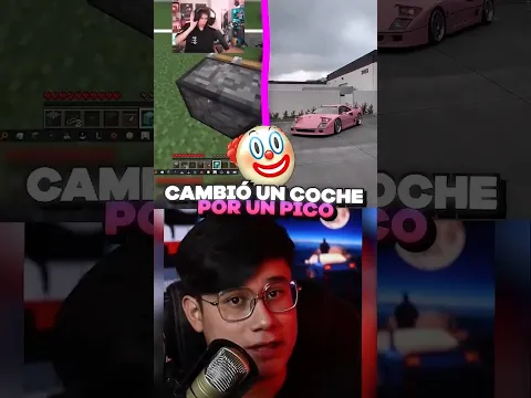 El día que el Rubius cambió su coche por un pico de Minecraft