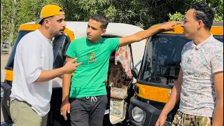 اجدع سواق توكتوك 🛺سيوده عمل اي 😳