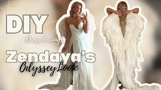 DIY Zendaya's Angel wings and dress from 'The Odyssey' NYC Premiere!