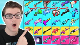 every time i get tagged i SWITCH GUNS... | Roblox BIG Paintball!