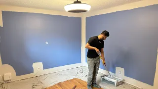 Best way to paint walls with roller