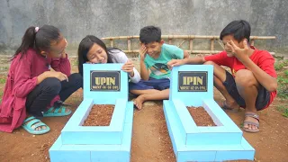 NEMU KUBURAN UPIN IPIN DI KEBUN KOSONG!!!GAGAL MAIN BARENG | MALAH JADI NANGIS | Princess Rara