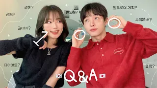 eng) 궁금하셨던 모든 것들을 답해드리는 100만 기념 Q&A 👩‍❤️‍👨 (수익 분배/권태기/일본살이 장단점/역사 문제/휴학 이유/결혼/영상 비하인드썰 등 40가지 답변)