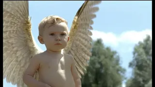 This baby was born with a pair of angel wings. #fantasy #comedy