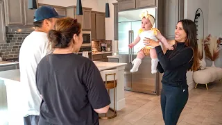 My Brother Meets Baby Kenzie for the FIRST TIME!!
