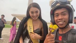 Vlog Fashion Show cewek bule seluruh dunia‼️ di monas🤣