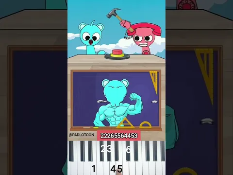 Sky vs Phorny in Perfect Body Selection Challenge | Incredibox Sprunki ‪@PADLOTOON‬ | Piano Tutorial