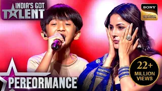 Krish की Performance देखकर Shehnaaz Gill हुईं Emotional | India’s Got Talent Season 11 | Performance