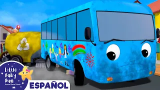 La Canción de Limpiar de los Autobuses | Canciones Infantiles | Little Baby Bum en Español