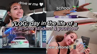 Vlog: a Day in the Life of a Full-Time Student and Youtuber... | Alyssa Howard 💗