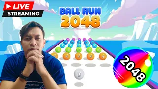 🔴 LIVE STREAMING GAME BALL RUN 2048 - MERGE NUMBER