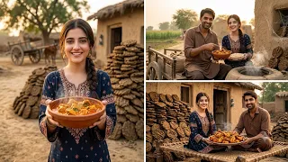 Village Life Real Recipe: Desi Reshmi Chicken!hardwork