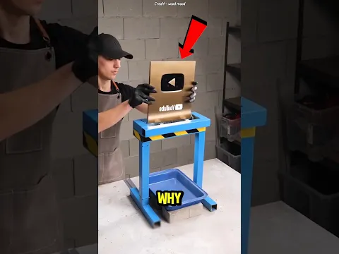 🎒A Bag Made from Gold Play Buttons!😱/#shorts #ytshorts