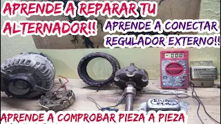 Curso de diagnostico y reparación de alternadores.