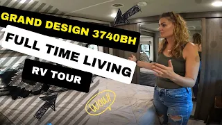 RV Tour // Grand Design 3740BH // RV Living // Fam of 5