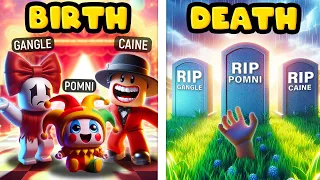 BIRTH To DEATH of THE AMAZING DIGITAL CIRCUS In Roblox Brookhaven!
