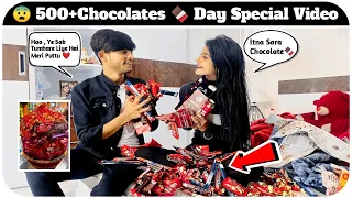 CHOCOLATE 🍫 DAY 500+ CHOCLATE  DIYA AMMYE KO❤️💯 @Ammye1921
