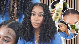 MY FAVORITE CURLY WIG | I REALLY DON'T WANT TO TAKE IT OFF | 9×6 M-CAP WIG | CURLYME X Zel Lewis