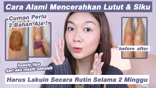 Tips Alami Mencerahkan Lutut & Siku Dalam 2 Minggu || Desty Yufenti
