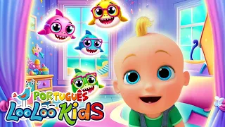 Tubarão Bebê (Baby Shark) + BINGO 🦈 Músicas Infantis em Português - Desenhos Infantis