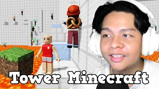 APAKAH AKU BISA MENAMATKAN TOWER MINECRAFT DI ROBLOX ??