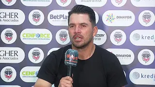 Rueda de prensa de Fortaleza tras el partido frente a Bogotá FC