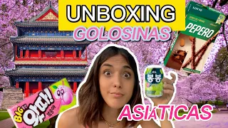 UNBOXING de GOLOSINAS ASIÁTICAS ¿me gustará todo?