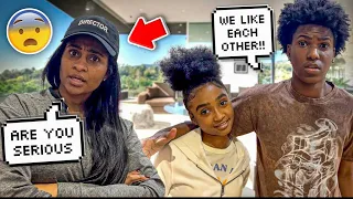 TELLING KINIGRA  ROMAN AND I ARE TOGETHER!! PRANK😱😘 *SHE WAS MAD* @KinigraDeon @romantoolit