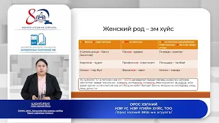 Орос хэл №1