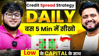 Intraday Trading Strategies || Credit Spread Strategy Explained In 30 minutes Video
