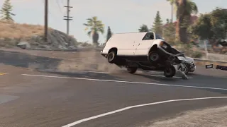 BeamNG Car Crash Simulation
