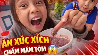 Sơn Soái // Thử Thách Trẻ Trâu Vòng Quay Kinh Dị - Ai Sẽ Là Người Ăn Xúc Xích Chấm Mắm Tôm  ? 