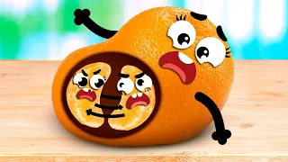 Parenting Hacks By Cute And Adorable Fruits! Doodles Are Awesome! - 24/7 DOODLES