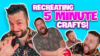 Recreating 5 Minute Crafts! 2 | Christian Hull