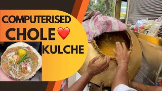 India’s Most Spiciest Chole Kulche🥵ईन भैया को Computerised वाले Chole Kulche के नाम से भी जानते है❤️