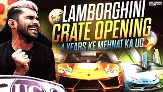 Lamborghini Crate Opening ( 4 Years Saved UC )