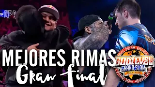Las MEJORES RIMAS de la GRAN FINAL de GOD LEVEL GRAND SLAM 2021 | Mundial de Freestyle 4vs4