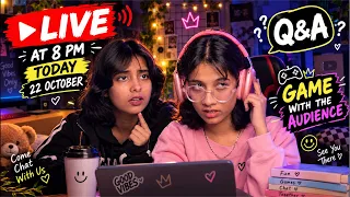 Our first live😀