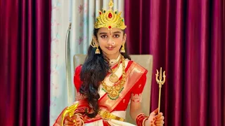 Ammu’s 😍✨ GRWM 💄 | Navaratri Special Day 1 ✨@v5familyshow